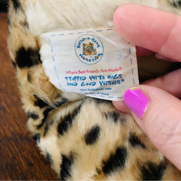Build A Bear Girl Scout WWF 2007 Leopard Cat plush World Wildlife Fund S… - Picture 9 of 16